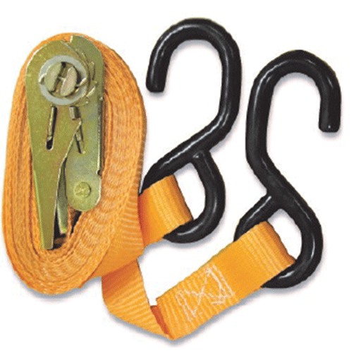 Motorcycle Tie Down Set with S Hooks